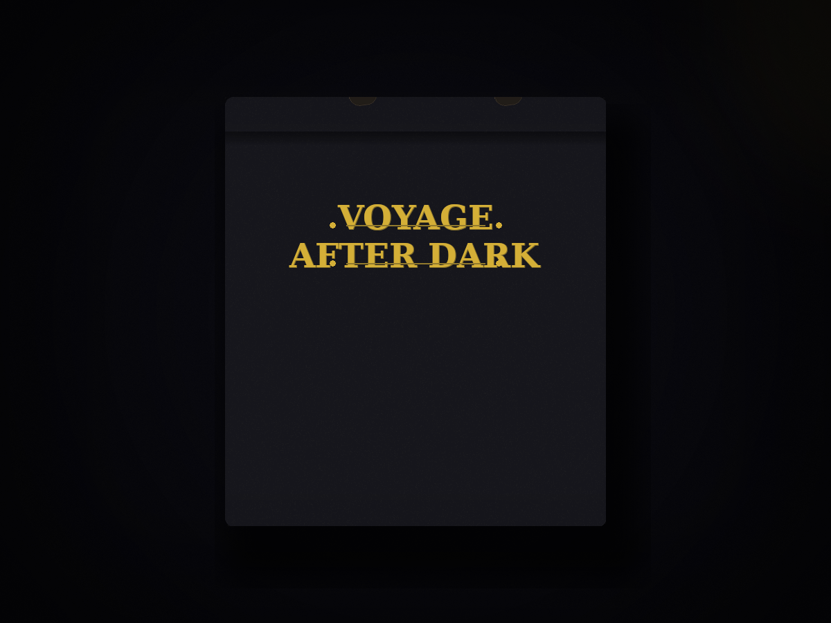 Voyage Tote Bag